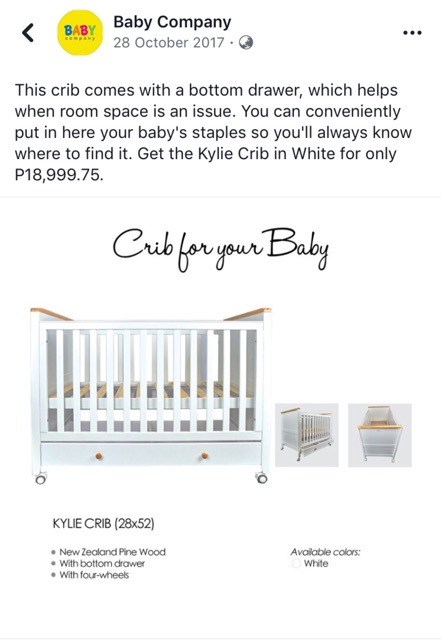 dwelling baby crib