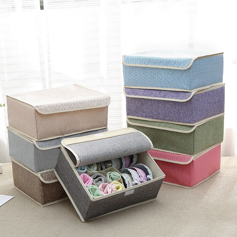 Clothes Drawer Divider Underwear Bra Storage Cabinet Organizer