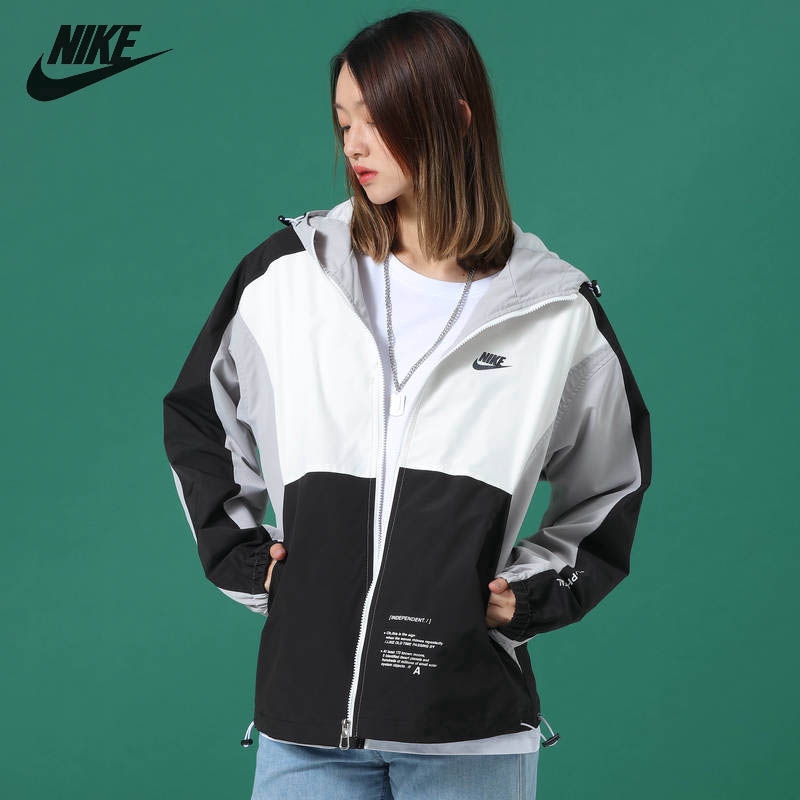 nike windbreaker zipper