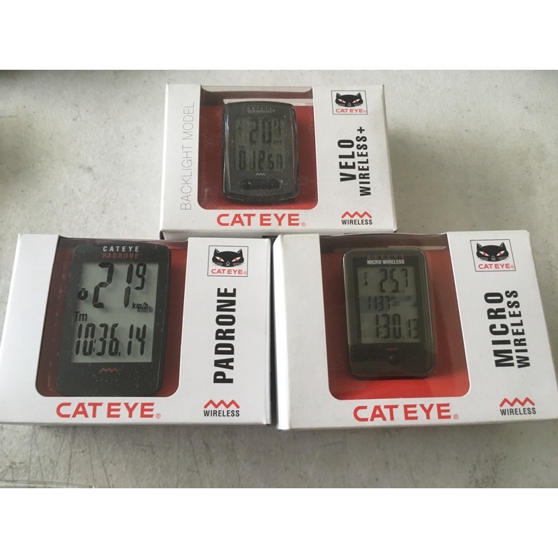 (Sold per box) Cateye Velo Wireless Padrone Padrone+ | Shopee Philippines