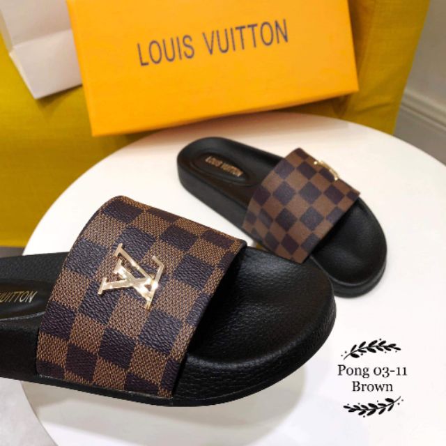 louis vuitton flat sandals
