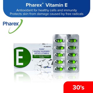 Pharex Vitamin E dl-Alpha Tocopheryl Acetate 400 IU 30 (Beauty with Immunity) #10