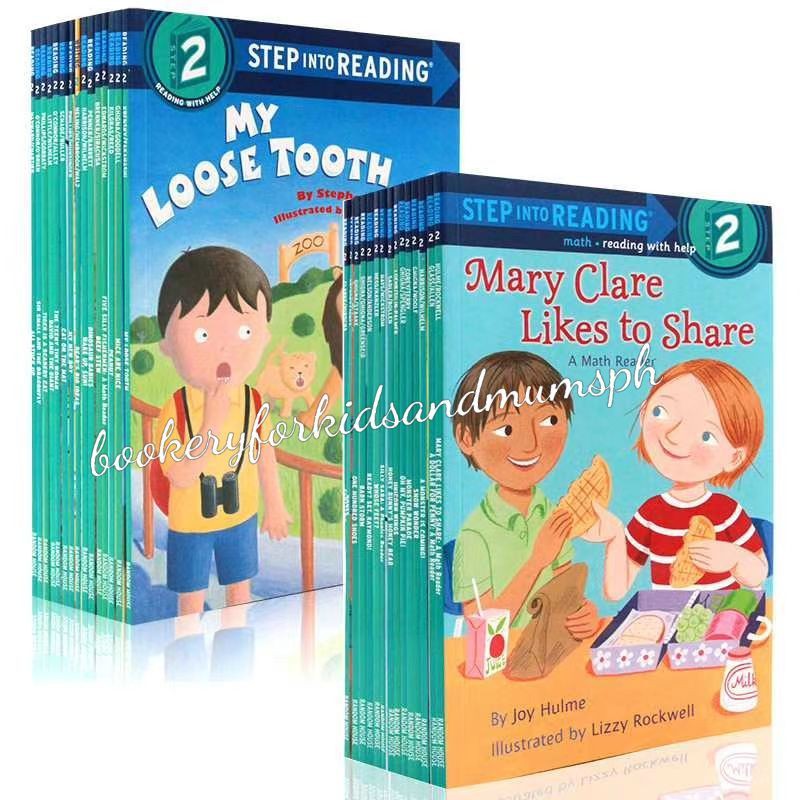 Step Into Reading Level 2 Pre School To Grade 1 30 Brand New Books Shopee Philippines