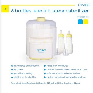 crown bottle sterilizer