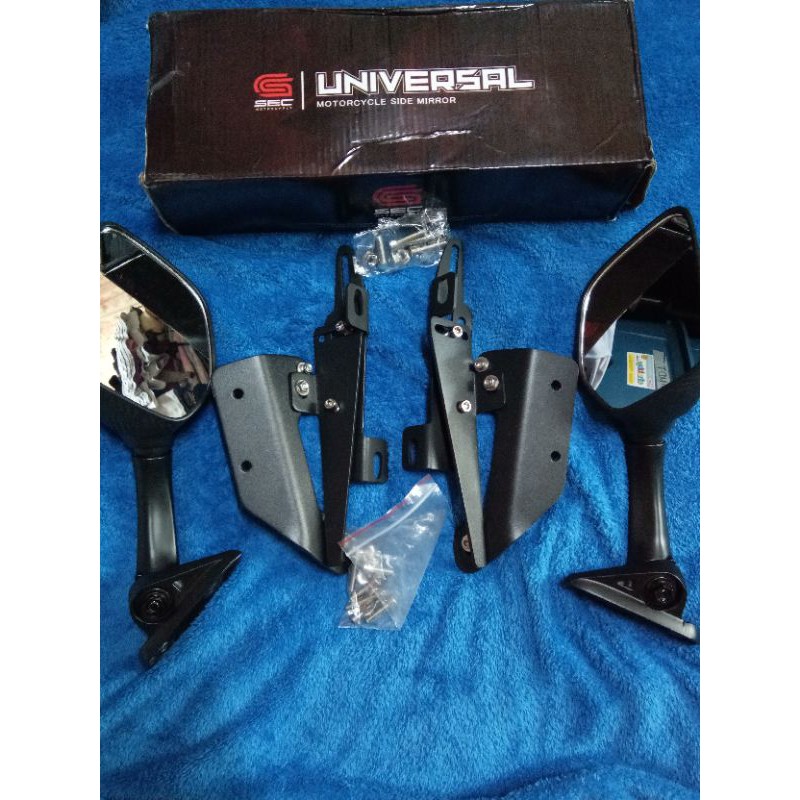 NMAX 2020 WINDSHIELD BRACKET WITH SIDE MIRROR Set Shopee Philippines