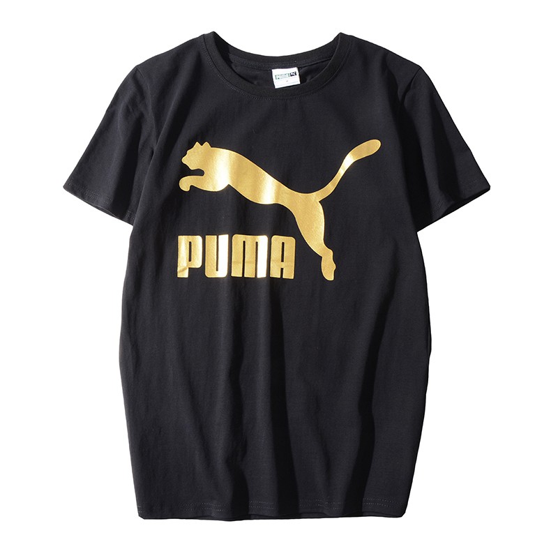 gold and pink pumas