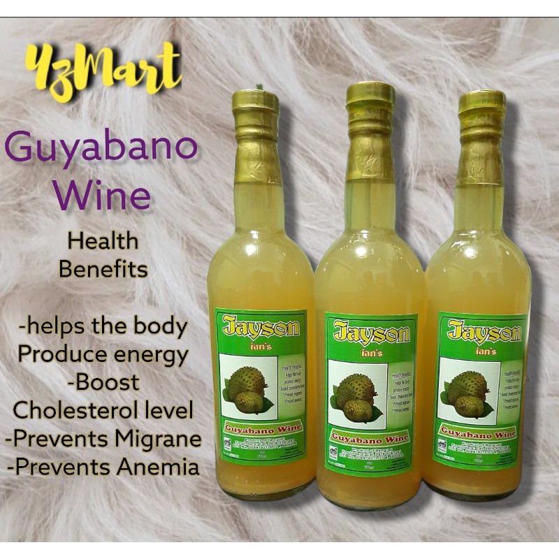 Guyabano Wine full of Health Benefits (750mL) Shopee Philippines