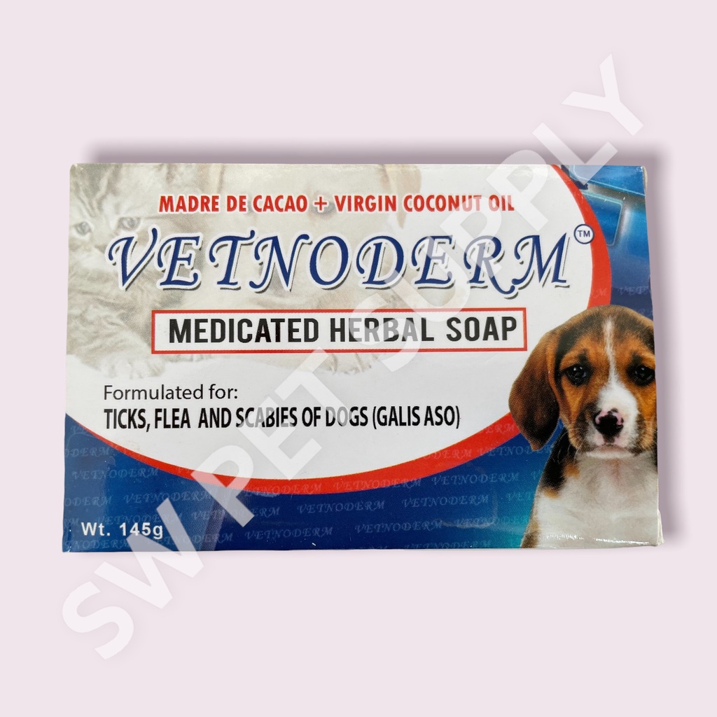 Vetnoderm Medicated Herbal Soap w/ Madre Cacao & Virgin Coconut Oil for