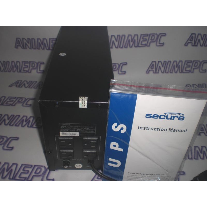 Uninterruptible Power Supply UPS 2000VA Secure Brand 2KVA Shopee