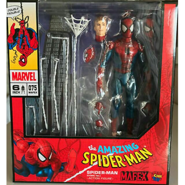 mafex spider man comic version