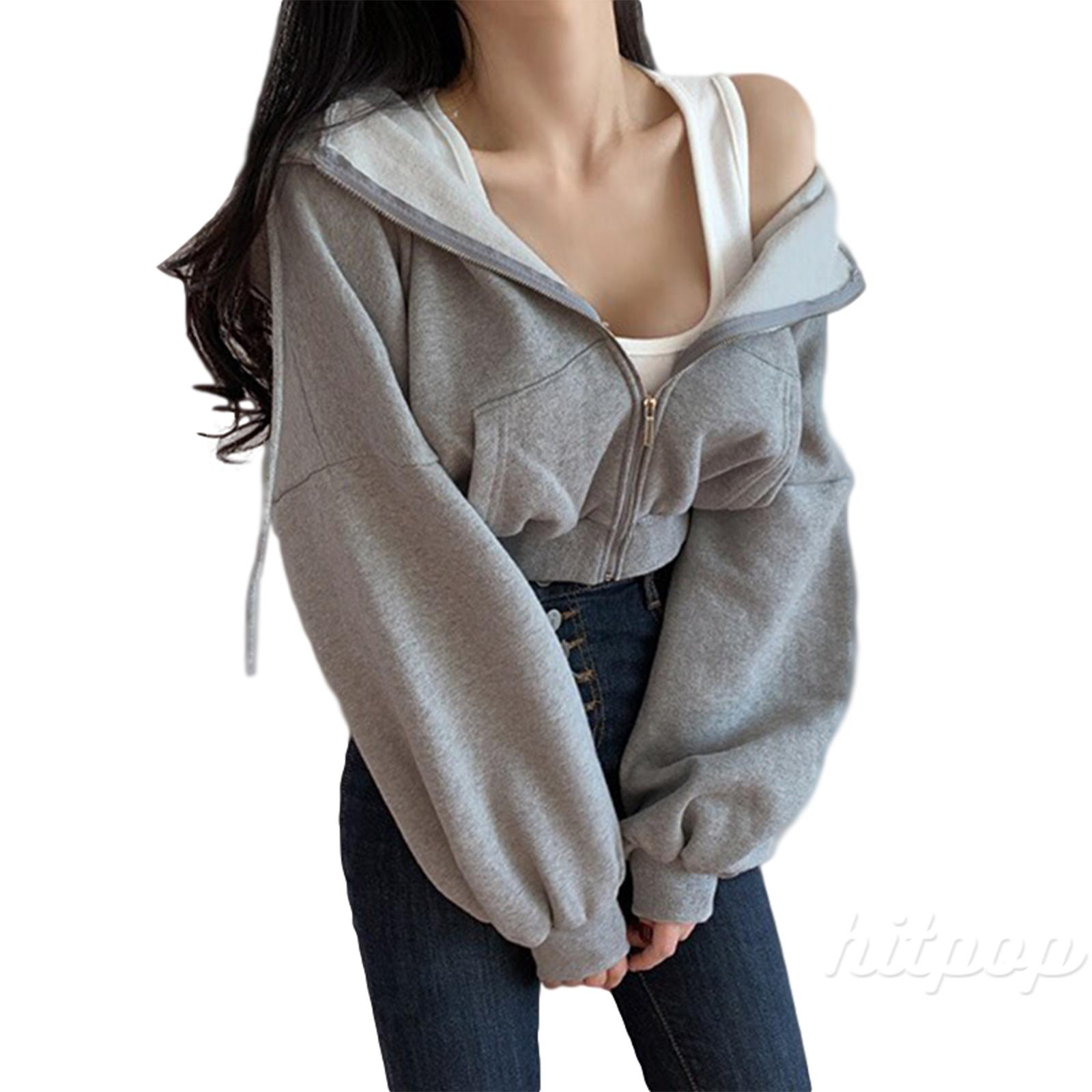 zip up sweater hoodie women's