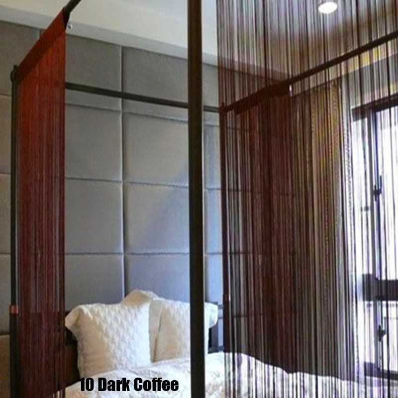 Fashion Stright Line String Curtains House Window Decor Curtain