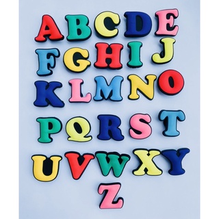 Colorful Letters Alphabet Jibbitz Crocs Charms