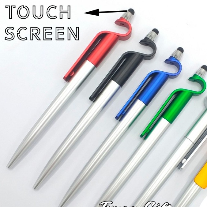 Ballpoint Pen Stylus Pen Phone Holder 3 in 1 Ballpoint Pen 3in1
