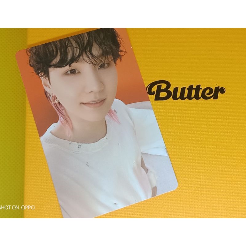 BTS Butter Cream version Suga Photocard Shopee Philippines