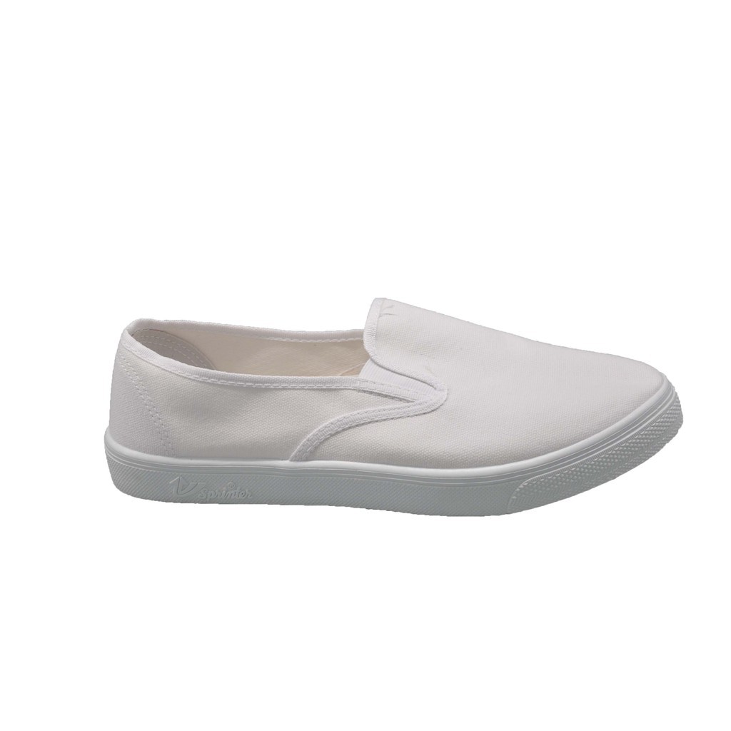 cheap white slip on