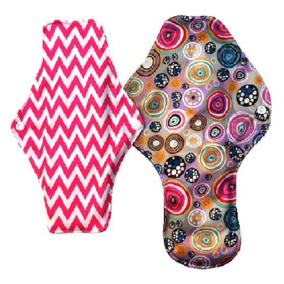 Pack of 10 Washable Cloth Menstrual Napkin Sanitary Pads Shopee Philippines