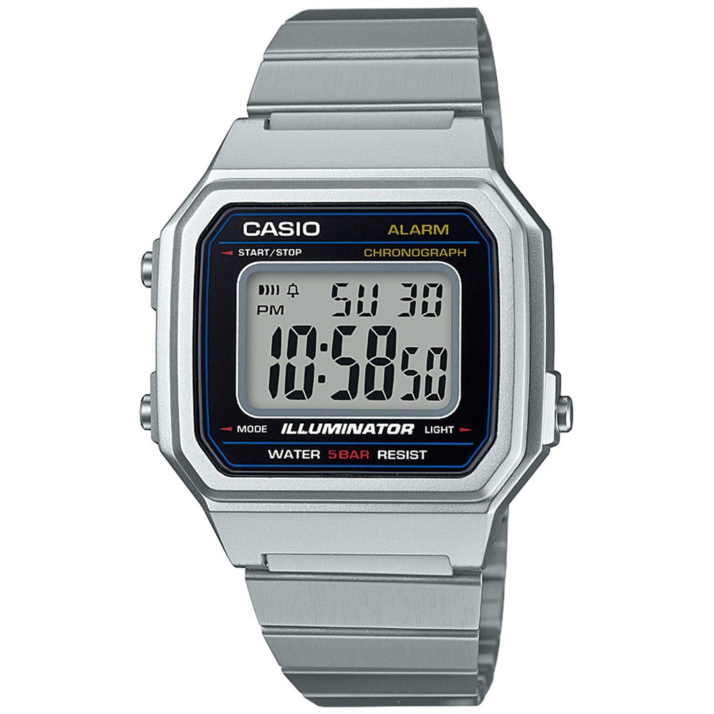 casio large face watch