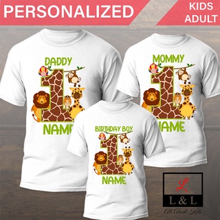 SAFARI Personalized / Customized Shirt For Birthday