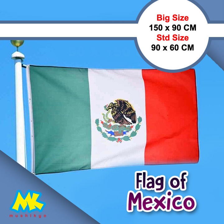 Mexican Flag / Mexican Flag Large Size Shopee Philippines