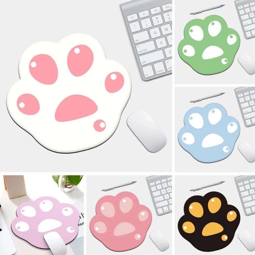 Cute Pet Cat Paw Mouse Pad Girl Cute Cartoon Creative Office Thickening