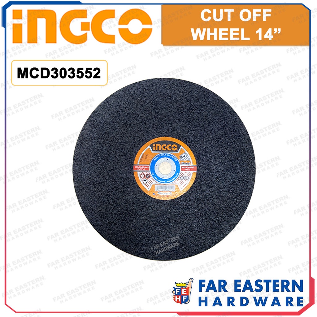 INGCO Cut Off Wheel Cutting Disc 14" MCD303552 INAC Shopee Philippines