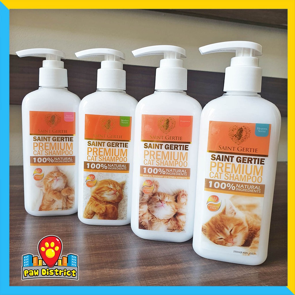 SAINT GERTIE Premium Organic Cat Shampoo 250ml Shopee Philippines