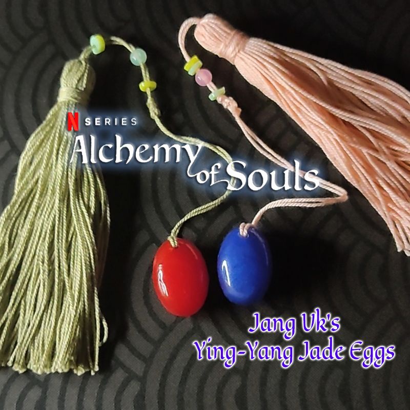 Alchemy of Souls Yin & Yang Jade Eggs Jang Uk's Eggs Kdrama HANDCRAFTED