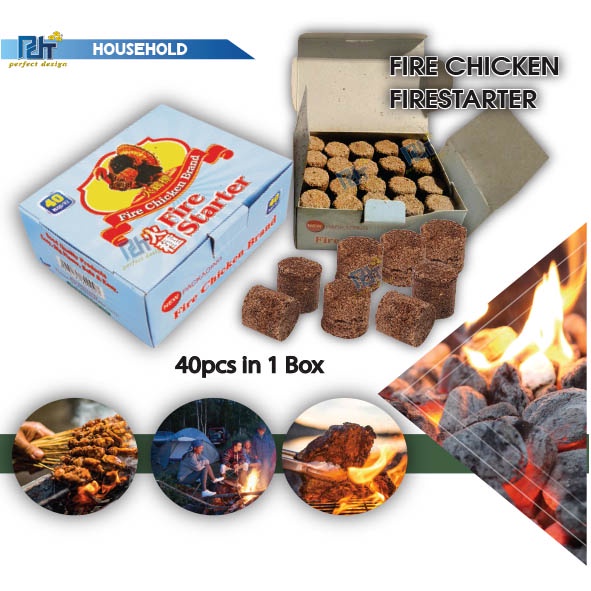 CHARCOAL FIRE STARTER / PENYALA API (FIRE CHICKEN BRAND FIRE STARTER