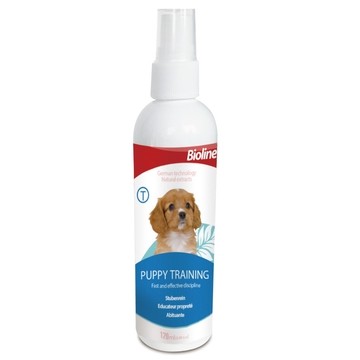 Bioline Training Spray Pet Potty Aid Training Liquid Puppy Trainer 50ml and 120ml