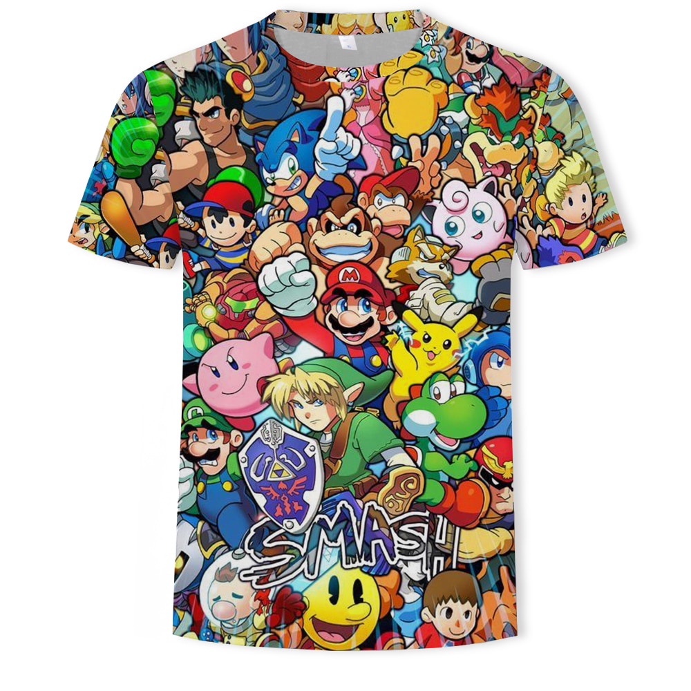 super smash bro shirt