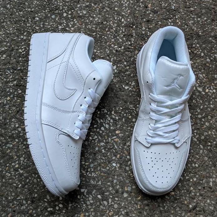 jordan 1 low all white price