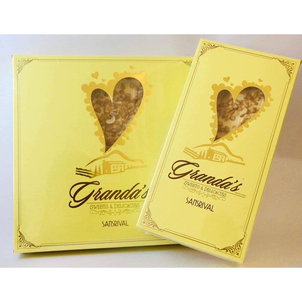 Granda's Sansrival Cake Classic Cashews Premium Sansrival Shopee