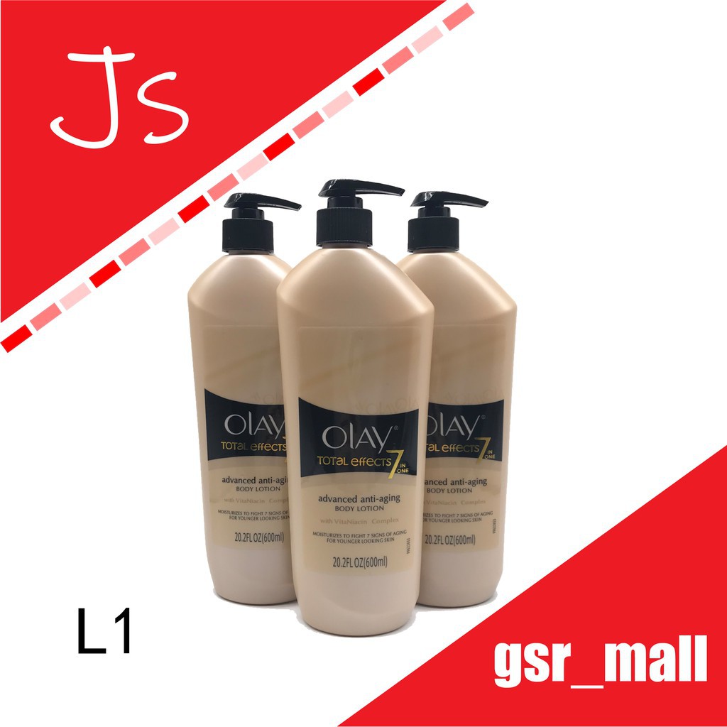 olay total effects body lotion