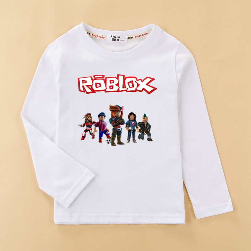 Boy S Tops Hot Game Roblox Tshirt Kids Cotton Clothes 3 14t Shopee Philippines - sell at a loss 3 14t children tops hot game roblox red