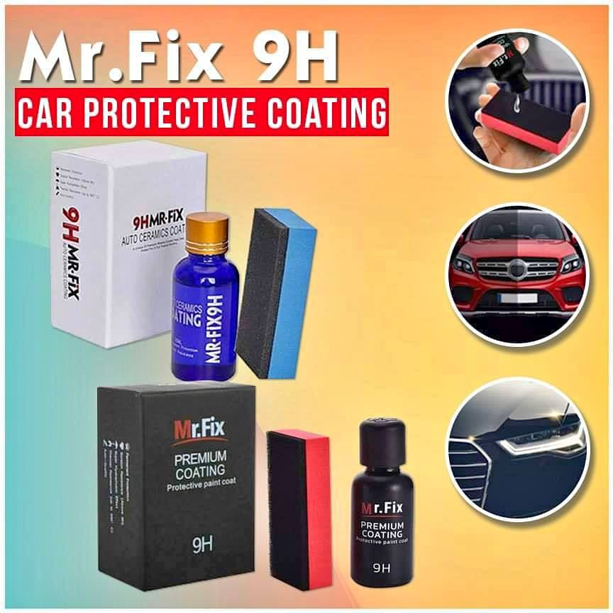 9H MR FIX Auto Ceramics Coating for car and motorcycle (30ml) | Shopee ...