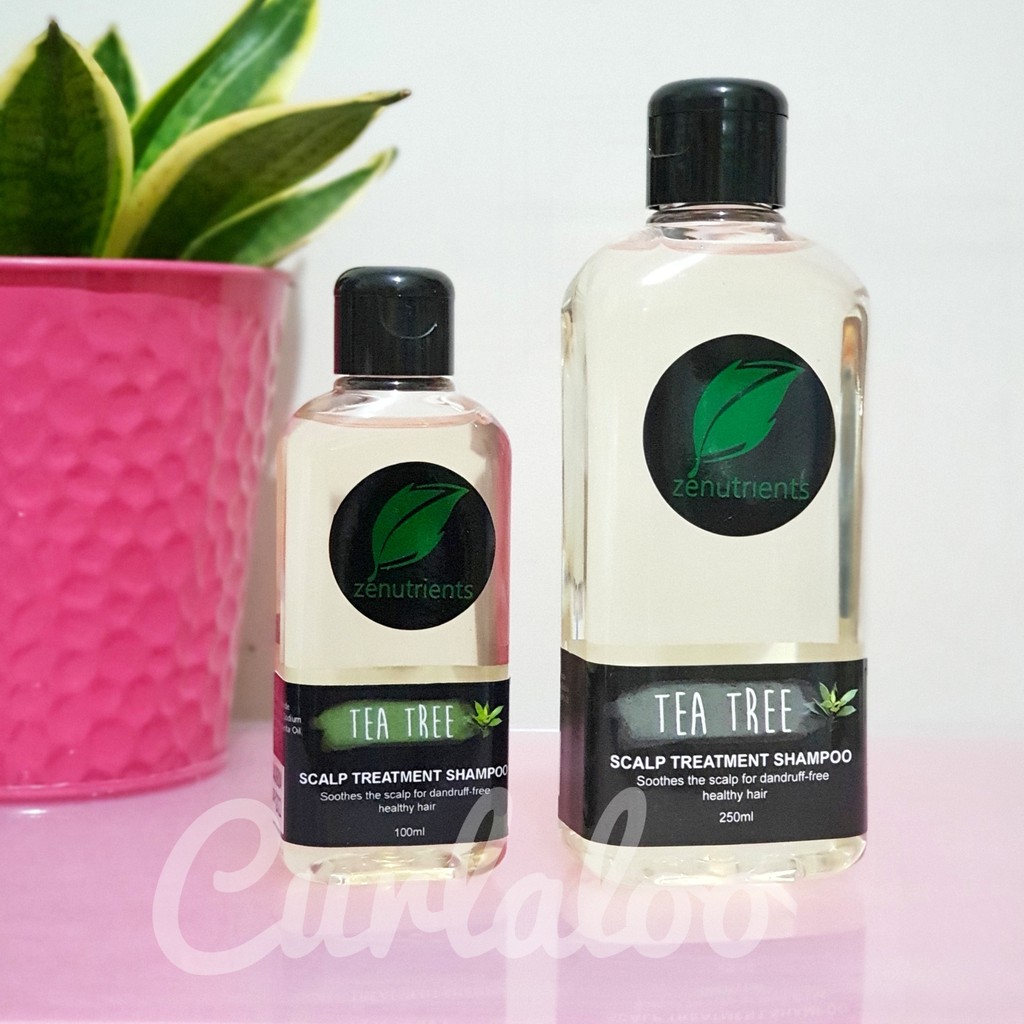 Curlaloo CGM Zenutrients Tea Tree Scalp Treatment Shampoo 100mL / 250mL Shopee Philippines