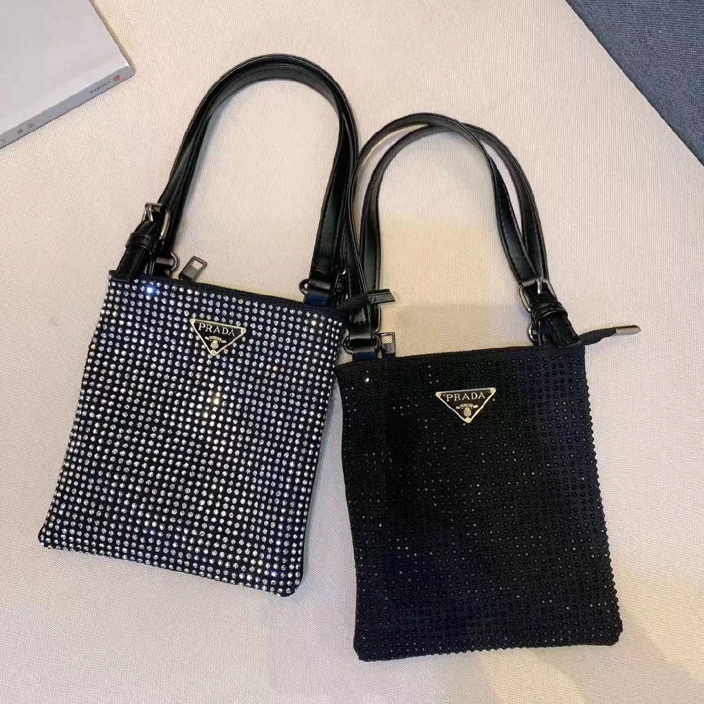 Original Chain Flash Diamond Sling Bags 