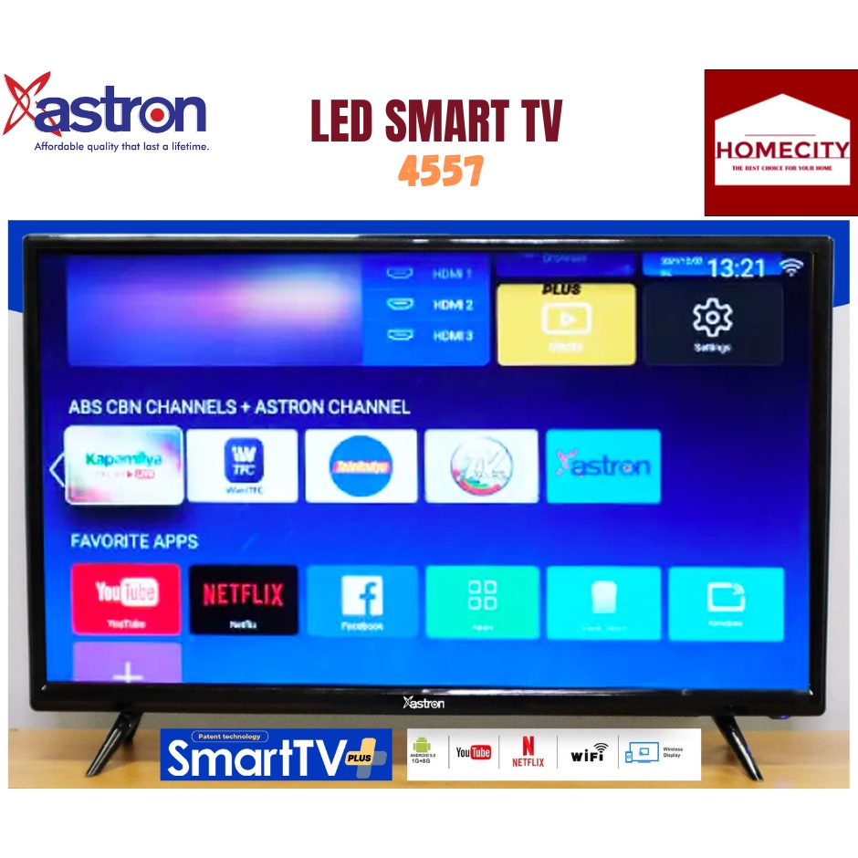 ASTRON LED SMART TV 4557 | Shopee Philippines
