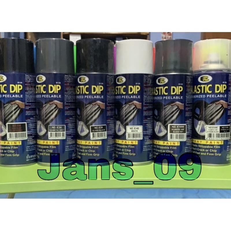 Bosny ELASTIC DIP Rubberized Peelable Spray 400cc | Shopee Philippines