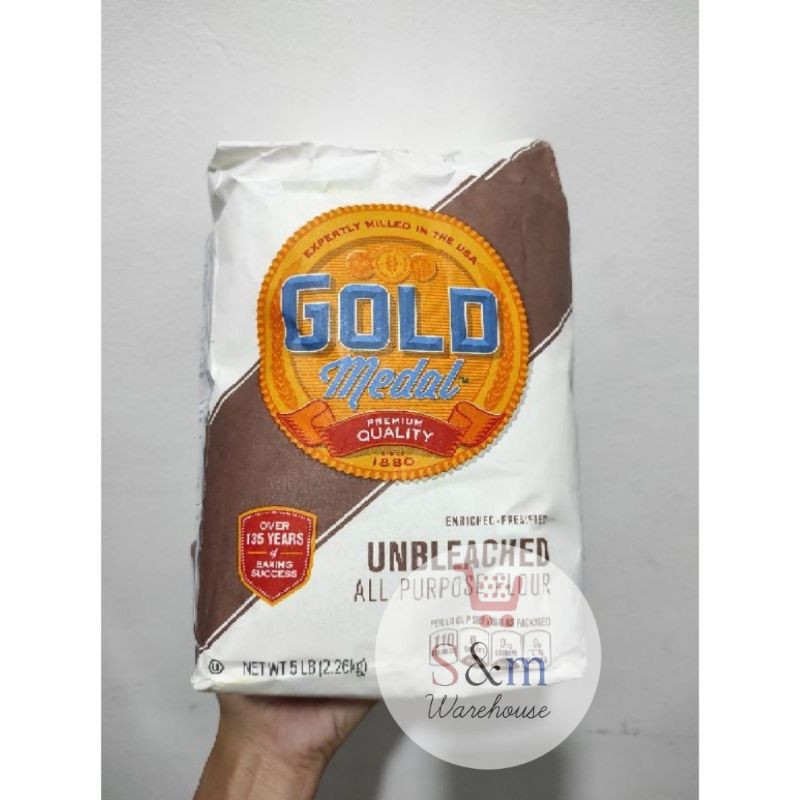 Gold Medal Unbleached All Purpose Flour 5 lb Bag Shopee