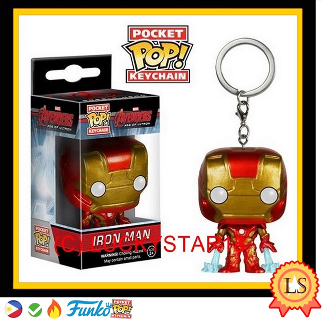 funko pop keychain iron man