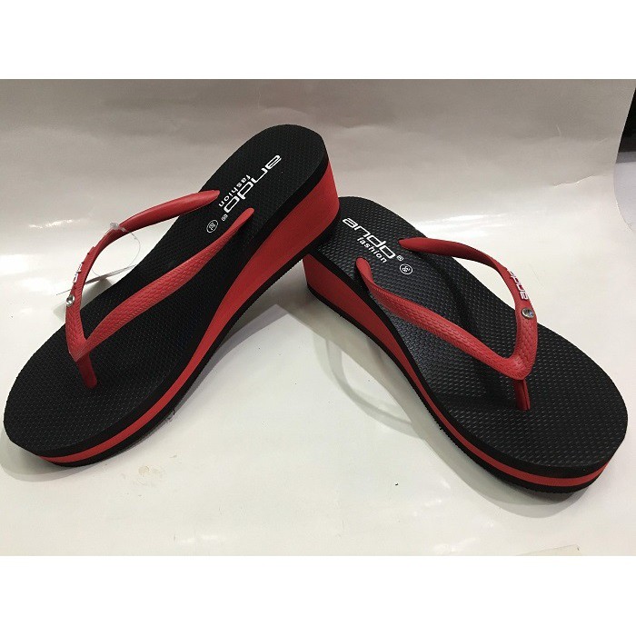 Nice QUEEN 05 Black Red High Heels ando Flip Flops | Shopee Philippines