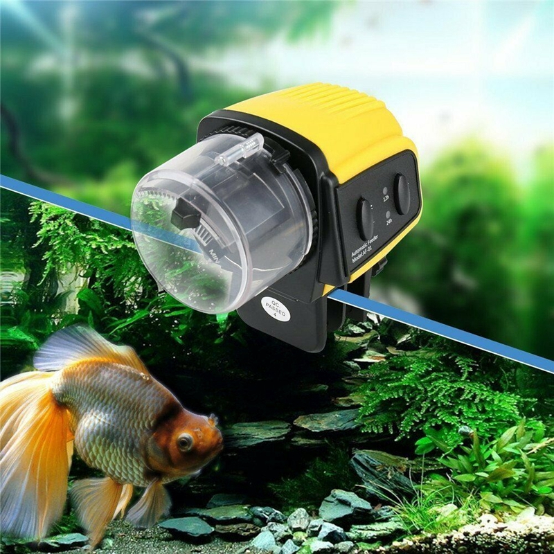 Automatic Fish Turtle Feeder For Aquarium Fish Tank Auto Fish Food
