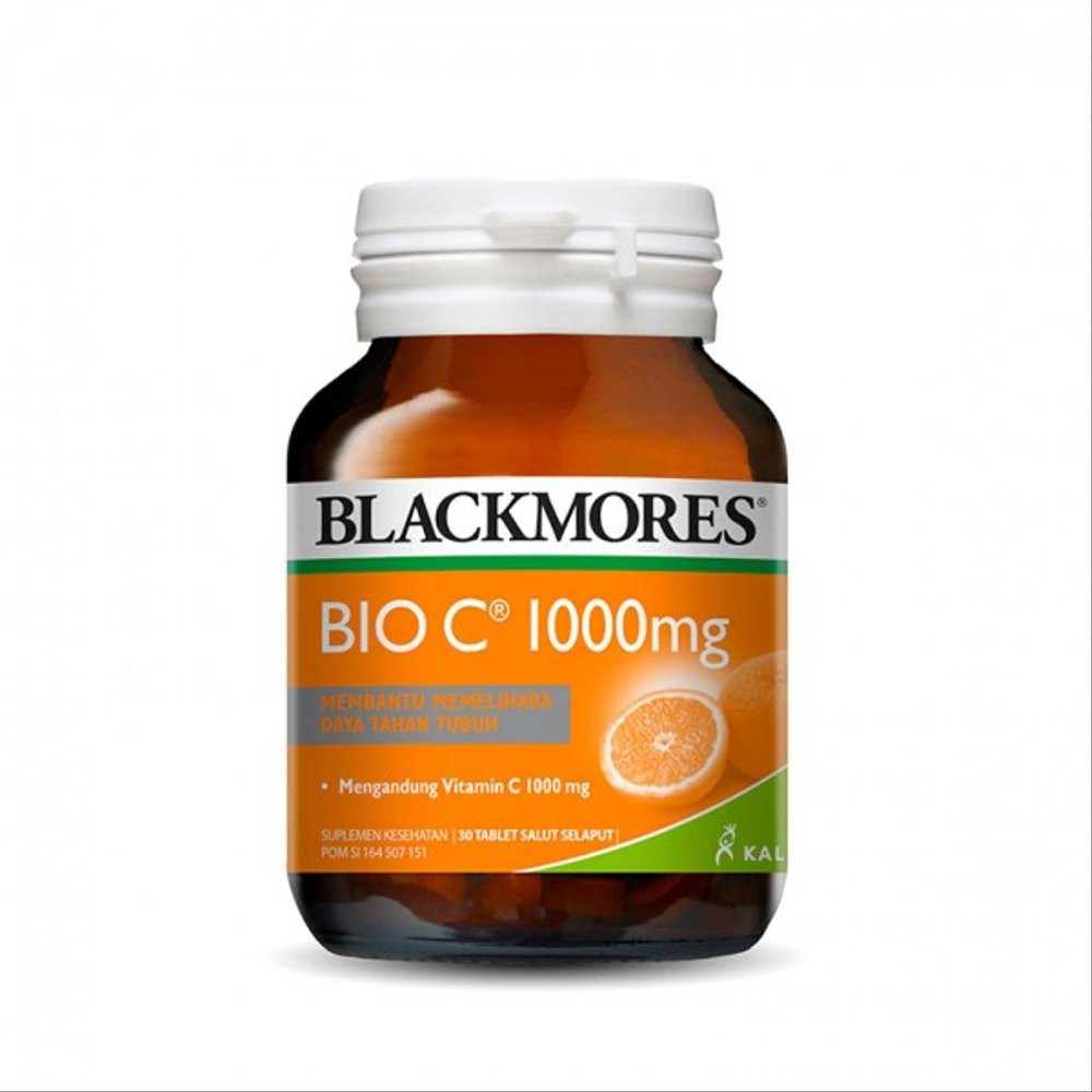 Blackmores Vitamin C Vit C 500mg 500mg 60 Tablets Bio C 30 Tab Cold Relief Bpom Kalbe Farma Shopee Philippines