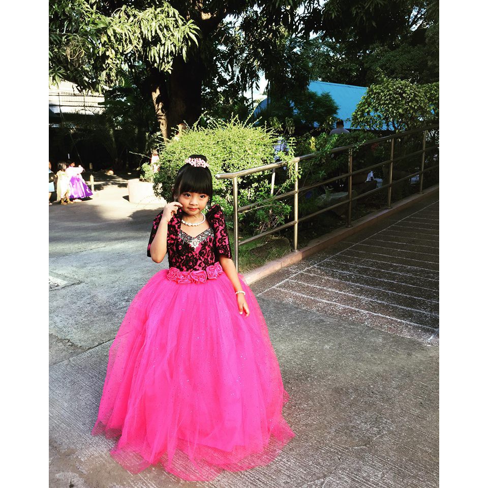 modern filipiniana gown for kids