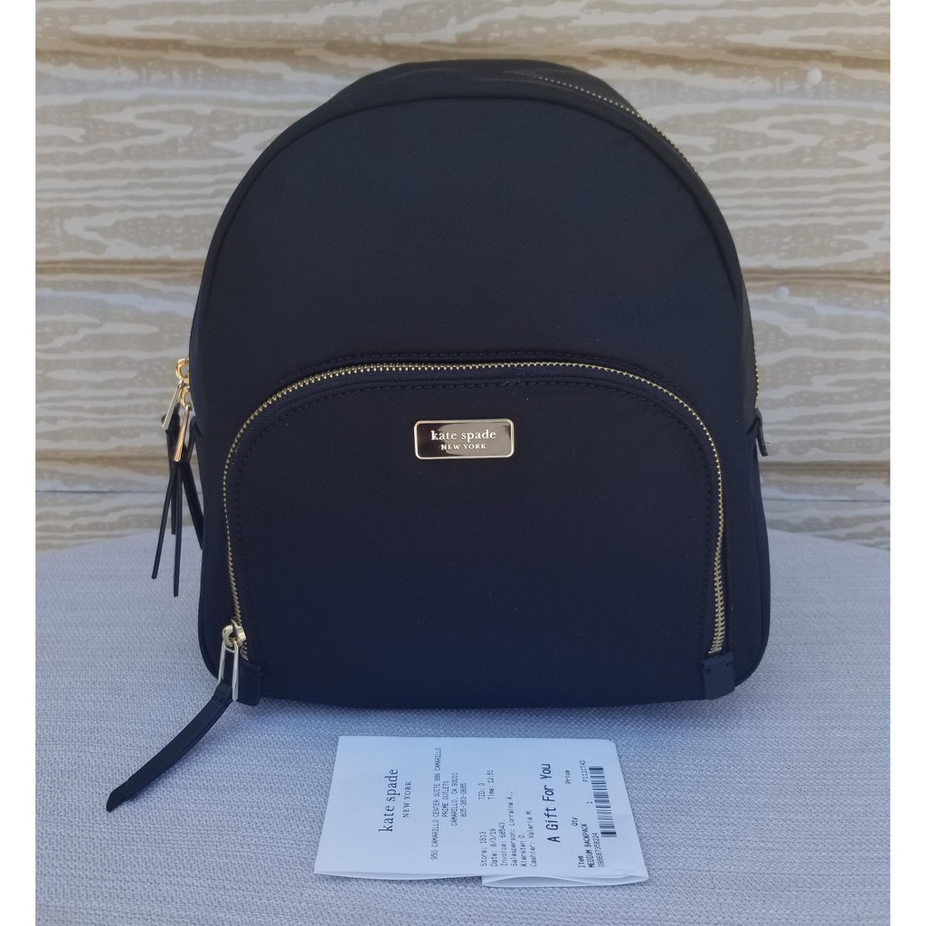 SALE!!! Kate Spade Dawn Medium Backpack - Black | Shopee Philippines