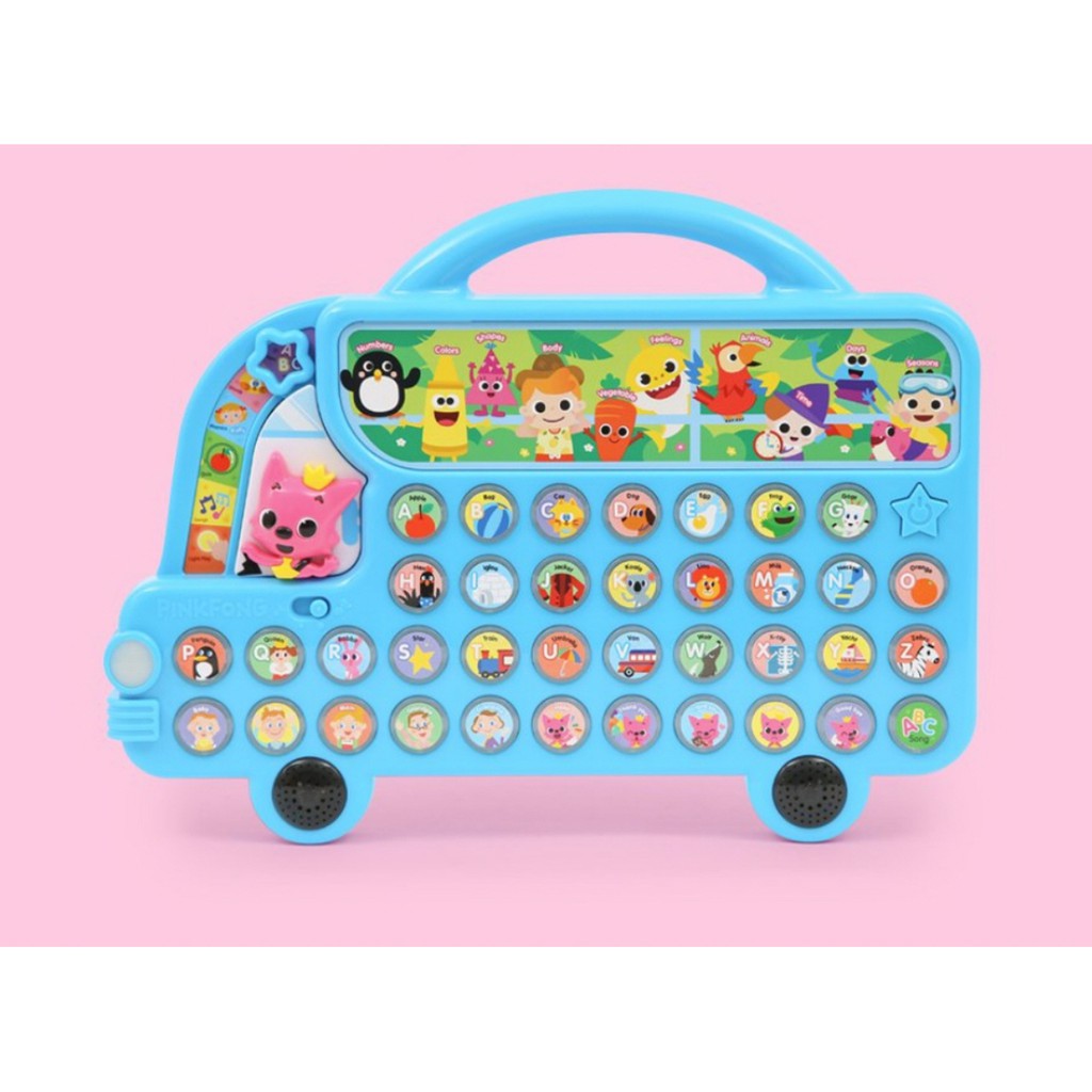 pinkfong baby shark alphabet bus