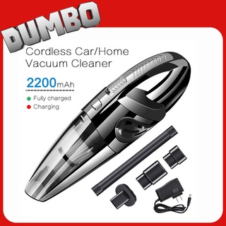 Car Vacuum Cleaner Handheld Silent Cordless Portable Mini Rechargeable Dual-use Car and Home