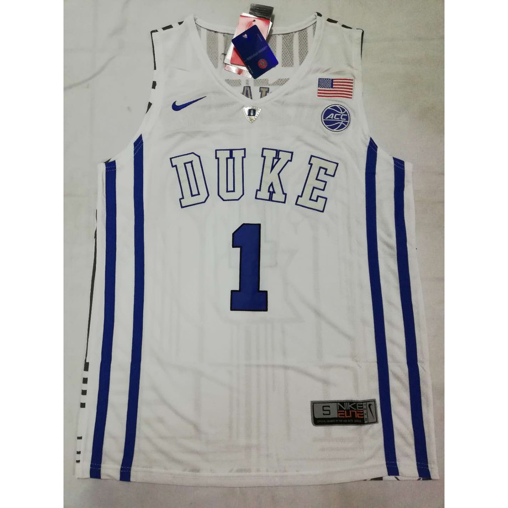 NBA Duke Zion Williamson 1 Basketball Jersey | Shopee Philippines